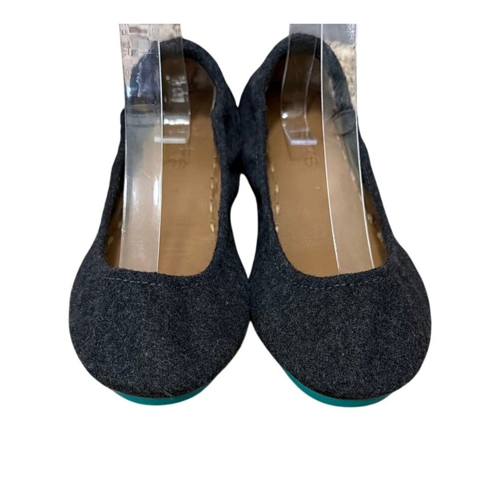 Tieks by Gavrieli women's Greystone vegan wool ballet flats Size 7